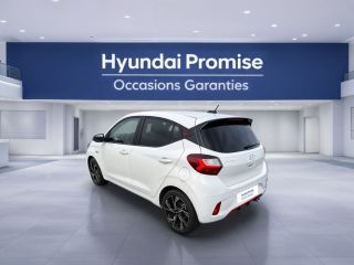 75010 : Hyundai Paris Nord - Goncourt Automobiles - HYUNDAI i10 N Line - i10 III - Blanc - Boîte manuelle - Essence sans plomb