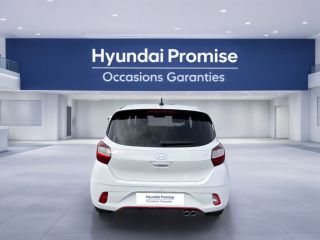 75010 : Hyundai Paris Nord - Goncourt Automobiles - HYUNDAI i10 N Line - i10 III - Blanc - Boîte manuelle - Essence sans plomb