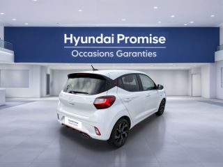 75010 : Hyundai Paris Nord - Goncourt Automobiles - HYUNDAI i10 N Line - i10 III - Blanc - Boîte manuelle - Essence sans plomb