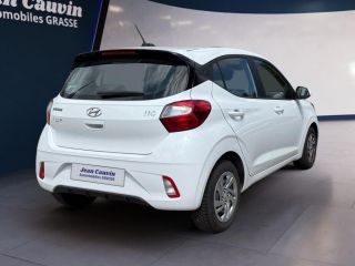 06130 : Hyundai Grasse - Garage Jean Cauvin - HYUNDAI i10 Intuitive - i10 III - Blanc - Boîte manuelle - Essence sans plomb