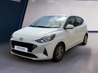 06130 : Hyundai Grasse - Garage Jean Cauvin - HYUNDAI i10 Intuitive - i10 III - Blanc - Boîte manuelle - Essence sans plomb