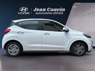 06130 : Hyundai Grasse - Garage Jean Cauvin - HYUNDAI i10 Intuitive - i10 III - Blanc - Boîte manuelle - Essence sans plomb