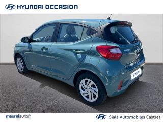 75010 : Hyundai Paris Nord - Goncourt Automobiles - HYUNDAI i10 Intuitive - i10 (05/2023) - Vert - Boîte automatisée - Essence sans plomb