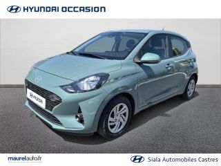 75010 : Hyundai Paris Nord - Goncourt Automobiles - HYUNDAI i10 Intuitive - i10 (05/2023) - Vert - Boîte automatisée - Essence sans plomb
