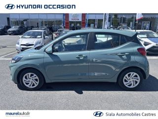 75010 : Hyundai Paris Nord - Goncourt Automobiles - HYUNDAI i10 Intuitive - i10 (05/2023) - Vert - Boîte automatisée - Essence sans plomb