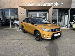 28600 : Hyundai Chartres - Alliance Automobile - SUZUKI Vitara - Vitara - So'Color Solar Yellow Pearl/Black métal - Transmission intégrale - Hybride : Essence/Electrique