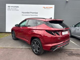 14112 : Hyundai Caen - Trajectoire Automobiles - HYUNDAI Tucson - Tucson - Sunset Red Métal - Traction - Hybride : Essence/Electrique