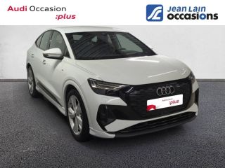 75010 : Hyundai Paris Nord - Goncourt Automobiles - AUDI Q4 E-TRON SPORTBACK S line - Q4 E-TRON - BLANC GLACIER METALLISE - Automate à fonct. Continu - Courant électrique
