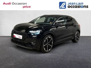 75010 : Hyundai Paris Nord - Goncourt Automobiles - AUDI Q4 E-TRON S line - Q4 E-TRON - NOIR MYTHIC METALLISE - Automate à fonct. Continu - Courant électrique