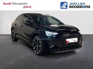 75010 : Hyundai Paris Nord - Goncourt Automobiles - AUDI Q4 E-TRON S line - Q4 E-TRON - NOIR MYTHIC METALLISE - Automate à fonct. Continu - Courant électrique