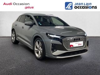 75010 : Hyundai Paris Nord - Goncourt Automobiles - AUDI Q4 E-TRON S line - Q4 E-TRON - GRIS GRALET - Automate à fonct. Continu - Courant électrique