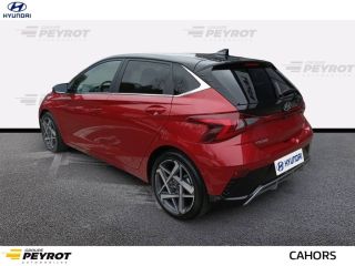 75010 : Hyundai Paris Nord - Goncourt Automobiles - HYUNDAI i20 Executive - i20 III - DRAGON RED/PHANTOM BLACK - Automate sequentiel - Essence sans plomb