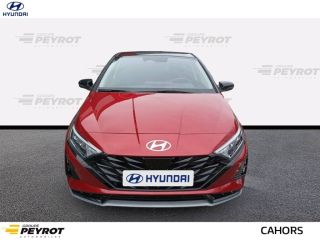 75010 : Hyundai Paris Nord - Goncourt Automobiles - HYUNDAI i20 Executive - i20 III - DRAGON RED/PHANTOM BLACK - Automate sequentiel - Essence sans plomb