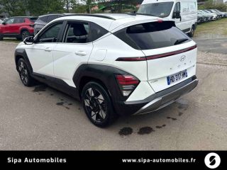 75010 : Hyundai Paris Nord - Goncourt Automobiles - HYUNDAI KONA Executive - KONA II - Blanc - Automate sequentiel - Essence / Courant électrique