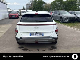 75010 : Hyundai Paris Nord - Goncourt Automobiles - HYUNDAI KONA Executive - KONA II - Blanc - Automate sequentiel - Essence / Courant électrique