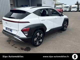 75010 : Hyundai Paris Nord - Goncourt Automobiles - HYUNDAI KONA Executive - KONA II - Blanc - Automate sequentiel - Essence / Courant électrique