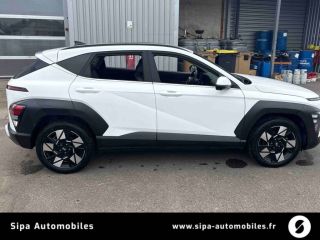 75010 : Hyundai Paris Nord - Goncourt Automobiles - HYUNDAI KONA Executive - KONA II - Blanc - Automate sequentiel - Essence / Courant électrique