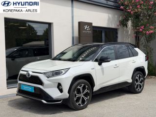13200 : HYUNDAI Arles - Lexa Automobile - TOYOTA RAV4 HYBRIDE RECHARGEABLE Collection - RAV4 V - Blanc - Automate à fonct. Continu - Essence / Courant électrique