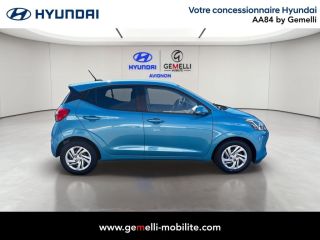 75010 : Hyundai Paris Nord - Goncourt Automobiles - HYUNDAI i10 Creative - i10 III - Bleu - Boîte automatisée - Essence sans plomb