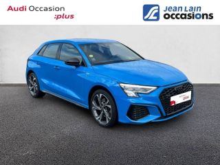 75010 : Hyundai Paris Nord - Goncourt Automobiles - AUDI A3 SPORTBACK S Line - A3/S3/RS3 IV - BLEU TURBO - Automate sequentiel - Diesel