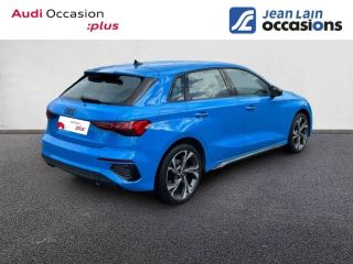 75010 : Hyundai Paris Nord - Goncourt Automobiles - AUDI A3 SPORTBACK S Line - A3/S3/RS3 IV - BLEU TURBO - Automate sequentiel - Diesel