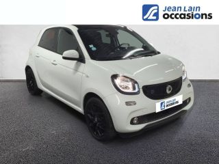 75010 : Hyundai Paris Nord - Goncourt Automobiles - SMART FORFOUR EQ Passion - FORFOUR II - Blanc - Automate à fonct. Continu - Courant électrique