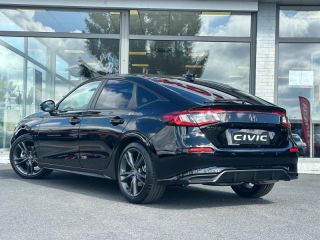 57200 : Hyundai Sarreguemines - Theobald Automobiles - HONDA Civic - Civic - Noir Cristal Nacré - Traction - Hybride : Essence/Electrique