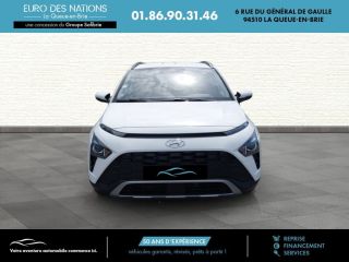 75010 : Hyundai Paris Nord - Goncourt Automobiles - HYUNDAI BAYON Initia - BAYON - BLANC - Boîte manuelle - Essence sans plomb