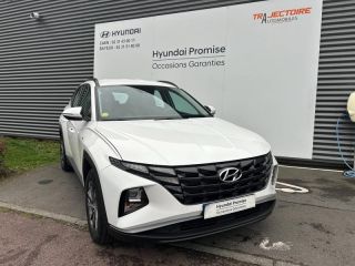 14112 : Hyundai Caen - Trajectoire Automobiles - HYUNDAI Tucson - Tucson - Serenity White Métal - Traction - Diesel/Micro-Hybride