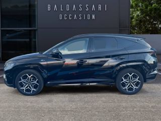 75010 : Hyundai Paris Nord - Goncourt Automobiles - HYUNDAI TUCSON N Line Executive - TUCSON IV - Noir - Boîte automatique - Essence / Courant électrique