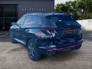 75010 : Hyundai Paris Nord - Goncourt Automobiles - HYUNDAI TUCSON N Line Executive - TUCSON IV - Noir - Boîte automatique - Essence / Courant électrique