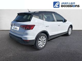 75010 : Hyundai Paris Nord - Goncourt Automobiles - SEAT ARONA Business - ARONA - BLANC NEVADA / NOIR MINUIT - Automate sequentiel - Essence sans plomb