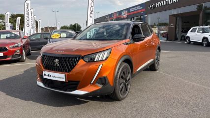 02100 : Hyundai Saint-Quentin - Mary Automobiles - PEUGEOT 2008 GT - 2008 - ORANGE - Boîte automatique - Essence sans plomb