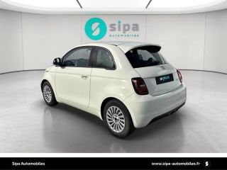 75010 : Hyundai Paris Nord - Goncourt Automobiles - FIAT 500e BERLINE MY22 SERIE 1 STEP 2 Action Plus - 500 III ELECTRIQUE - Blanc - Automate à fonct. Continu - Courant électrique