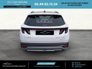 86000 : Hyundai Poitiers - Eco des Nations - HYUNDAI Tucson - Tucson - Serenity White Métal - Traction - Hybride : Essence/Electrique