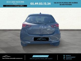 86000 : Hyundai Poitiers - Eco des Nations - MAZDA Mazda 2 - Mazda 2 - Gris - Traction - Essence/Micro-Hybride