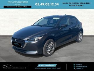 86000 : Hyundai Poitiers - Eco des Nations - MAZDA Mazda 2 - Mazda 2 - Gris - Traction - Essence/Micro-Hybride