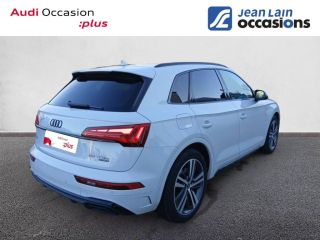 75010 : Hyundai Paris Nord - Goncourt Automobiles - AUDI Q5 S line - Q5 II - BLANC GLACIER METALLISE - Boîte séquentielle - Essence / Courant électrique