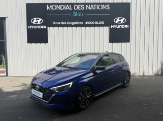 41000 : Hyundai Blois - Mondial des Nations - HYUNDAI i20 - i20 - Intense Blue Métal/Toit/rétro Black - Traction - Essence/Micro-Hybride