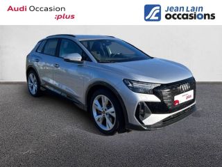 75010 : Hyundai Paris Nord - Goncourt Automobiles - AUDI Q4 E-TRON S line - Q4 E-TRON - ARGENT FLEURET METALLISE - Automate à fonct. Continu - Courant électrique
