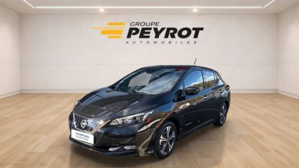 75010 : Hyundai Paris Nord - Goncourt Automobiles - NISSAN LEAF N-Connecta - LEAF II - SCHWARZ MET / NOIR MET. - Automate à fonct. Continu - Courant électrique