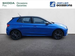75010 : Hyundai Paris Nord - Goncourt Automobiles - SKODA FABIA Selection - FABIA IV - BLEU RACING / TOIT NOIR - Automate sequentiel - Essence sans plomb
