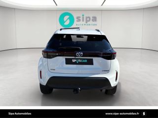 75010 : Hyundai Paris Nord - Goncourt Automobiles - TOYOTA YARIS CROSS HYBRIDE Design - YARIS CROSS - Blanc - Automate à fonct. Continu - Essence / Courant électrique