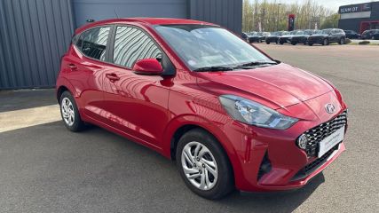 75010 : Hyundai Paris Nord - Goncourt Automobiles - HYUNDAI i10 Intuitive - i10 III - Rouge - Boîte manuelle - Essence sans plomb