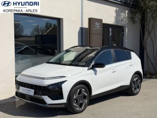 75010 : Hyundai Paris Nord - Goncourt Automobiles - HYUNDAI BAYON Executive - BAYON - Blanc - Automate sequentiel - Essence sans plomb