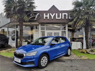 75010 : Hyundai Paris Nord - Goncourt Automobiles - SKODA FABIA Active - FABIA IV - Bleu - Boîte manuelle - Essence sans plomb