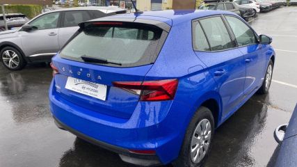 75010 : Hyundai Paris Nord - Goncourt Automobiles - SKODA FABIA Active - FABIA IV - Bleu - Boîte manuelle - Essence sans plomb