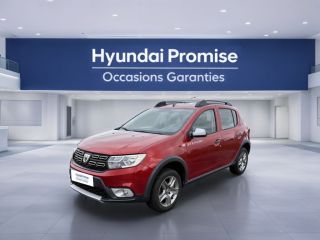 75010 : Hyundai Paris Nord - Goncourt Automobiles - DACIA SANDERO Stepway - SANDERO II - Rouge - Boîte manuelle - Essence sans plomb