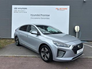 14112 : Hyundai Caen - Trajectoire Automobiles - HYUNDAI Ioniq - Ioniq - Thyphoon Silver Métal - Traction - Hybride : Essence/Electrique