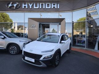 19100 : Hyundai Brive-la-Gaillarde - Garage Pouget - HYUNDAI Kona - Kona - Atlas White - Traction - Hybride : Essence/Electrique